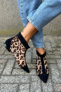 Claudia™ - Elegante Stiefeletten in Khaki