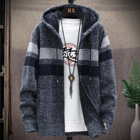 Harrison™ - Stylisher Kapuzenpullover für Herren in Dunkelgrau