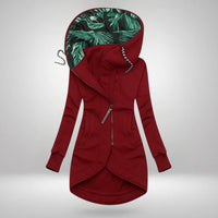 Anna™ | Wintermantel für Damen in Weinrot