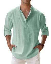 Fiorenzo Cotton Shirt in Grün