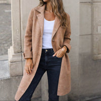 Selia™ - Elegante Frühlingsjacke mit Knöpfen in Khaki