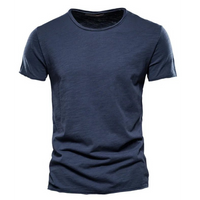 Gabriel™ | Klassisches T-Shirt (2+1 GRATIS) in Marineblau
