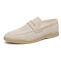 Julian | Herren Formelle Leder-Loafer in Beige
