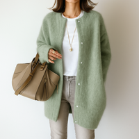 Silvia™ | Warmen und Stilvollen Strickjacke in Grün