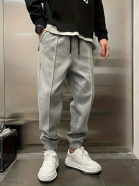 Nico | Sportliche Herren Jogginghose lässig & chic in Grau