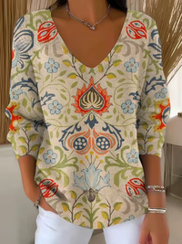 Jovie | Leichter Sommerpullover in Mehrfarbig
