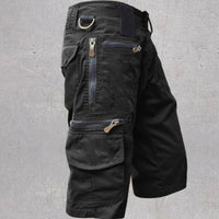 Hendrik | Cargo Shorts Vielseitig in Schwarz