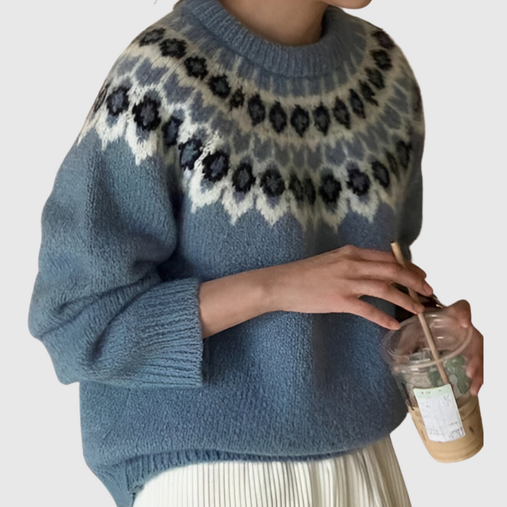 Maud™ - Jacquard pullover