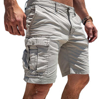 Carson | Cargo Shorts Komfort in Grau