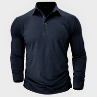 Loreno™ | Polo aus hochwertiger Baumwolle, frisch und bequem in Marineblau