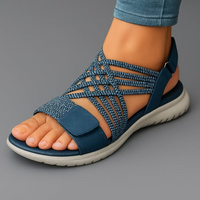 Leonie | Offene Sandalen für Sommerlooks in Blau