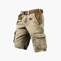 James | Robuste Utility-Cargoshorts – Nachhaltiger Komfort und moderne Passform in Khaki