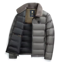 Max | Komfortable Steppjacke für Herren Outdoor in Nickel