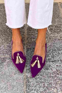 Rita™ - Elegante Loafers in Lila