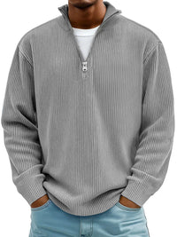 Mazur | Stilvoller, lässiger Pullover in grau