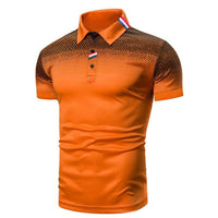 Steward | Herren Polohemd in Orange