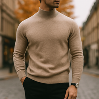 Klara | Eleganter Merinowollpullover für Damen in Camel