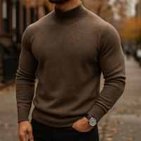 Klara | Eleganter Merinowollpullover für Damen in Braun