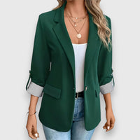 Elena | Moderner Damen-Blazer elegant & bequem in Grün