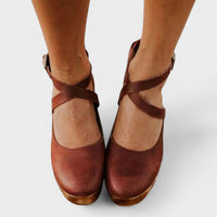 Quinn | Orthopädisch Gepolstert Sandalen in Braun