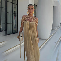 Serena | Boho Sommerkleid in Khaki