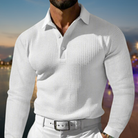 Brenson™ - Premium-Polo Pullover in Weiß