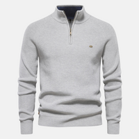 Dorian™ - Essential Pullover für Männer in Hellgrau