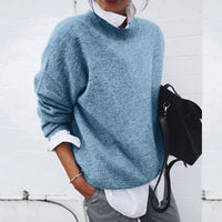 Jolanda | Weicher und Bequemer Cashmere-Pullover in Blau