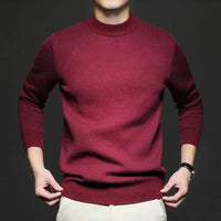 Ryan - Feinmaschiges Poloshirt für Männer in Bordeaux