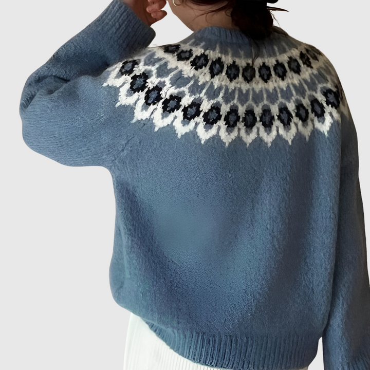 Maud™ - Jacquard pullover