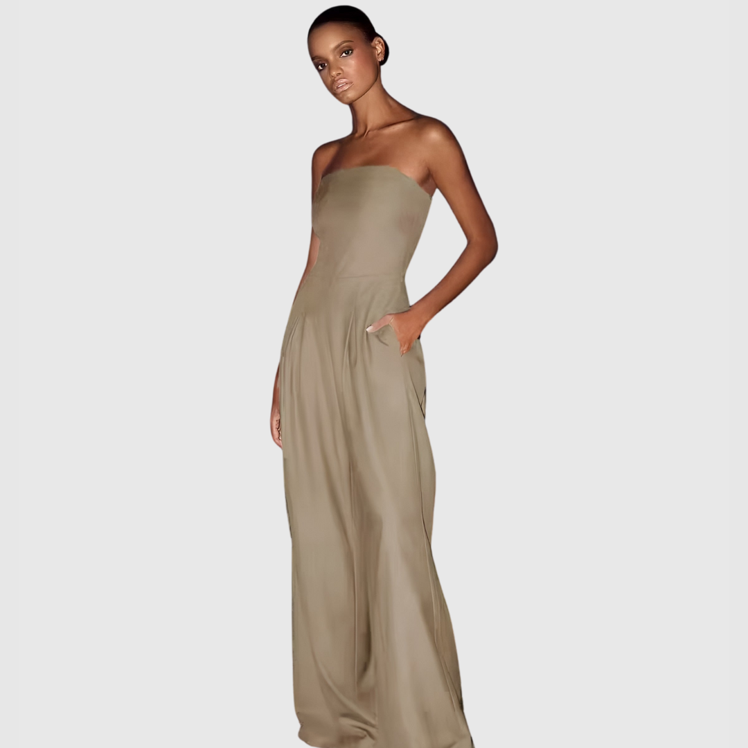 Ingrid™ - Der elegante schulterfreie jumpsuit