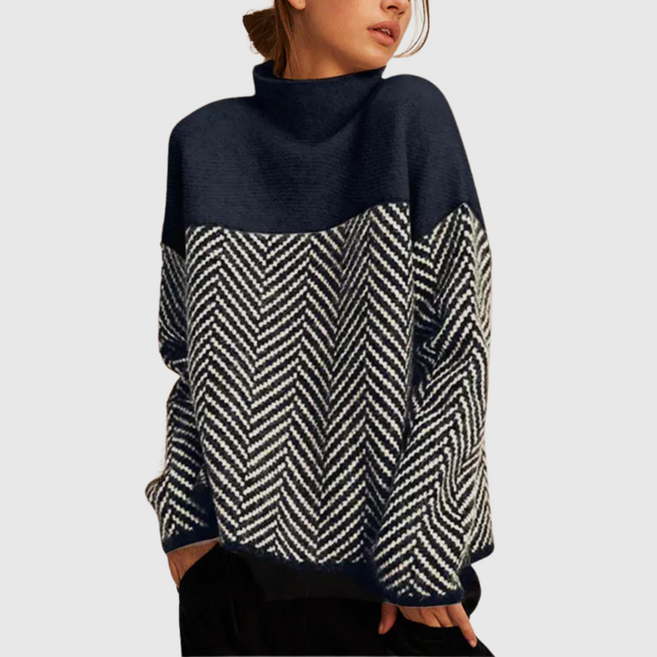 Becki™ - Stylischer rollkragenpullover für ultimativen komfort