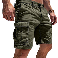 Carson | Cargo Shorts Komfort in Grün