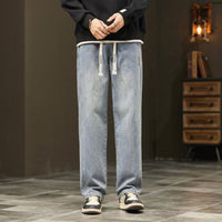 Marius | Lockere Straight-Jeans für Herren in Hellblau