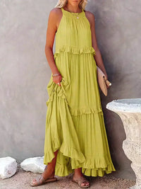 Fien | Elegantes Sommerkleid in Gelb