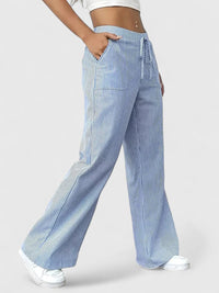 Antonia | Elegante Pants Damen modern chic in Blau