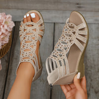 Arianne | Moderne orthopädische Sandale für Damen in Beige