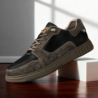 Julian | Zeitlose Wildleder Sneakers für Herren in Schwarz