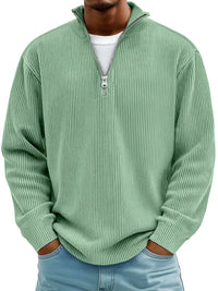 Mazur | Stilvoller, lässiger Pullover in grün
