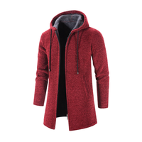 Kapuzen-Sweatshirt - JULES in Rot
