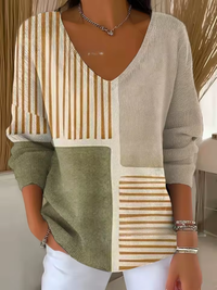 Anwen | Leichter Sommerpullover in Mehrfarbig