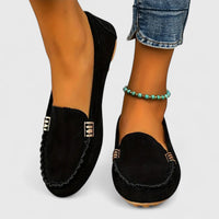 Lilli | Damen Flexible Ballerinas Gummisohle – Flexibler Komfort Ballerina 2026 in Schwarz