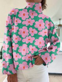 Freya | Eleganter Freizeitpullover für Damen in Mehrfarbig