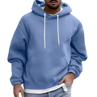 Benson - Bequemer und warmer Hoodie in Blau
