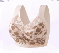 CloudFlo™ - Vielseitiges, bequemes „Lift & Flex“-BH-Top mit Spitzenverzierung in Rosa*2
