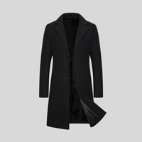 Der Stirling|Mantel in Schwarz