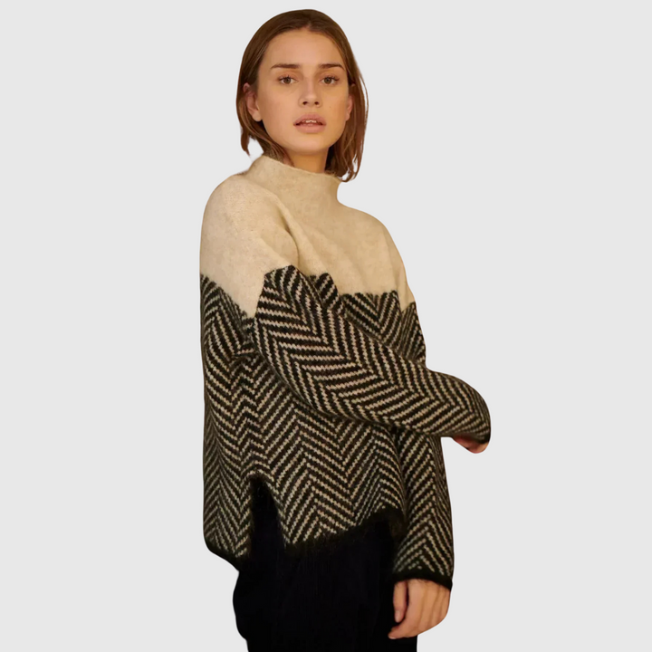 Becki™ - Stylischer rollkragenpullover für ultimativen komfort