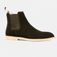 Brendo™ | Chelsea-Stiefel für Herren aus hochwertigem Wildleder in Grün