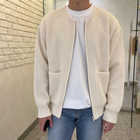 Federico™ - Trendige Strickjacke in Off-weiß