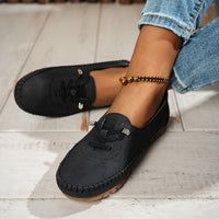 Clara | Damen Mokassins weich und zeitlos chic in Schwarz
